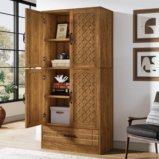 70 "Standard Storage Bookcase with Door and Drawer